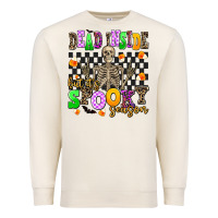 Sandshell dead inside but its spooky season Premium Sweatshirt - AdoDesignShop