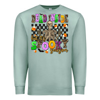 Seafoam dead inside but its spooky season Premium Sweatshirt - AdoDesignShop