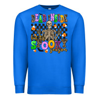 True Royal dead inside but its spooky season Premium Sweatshirt - AdoDesignShop