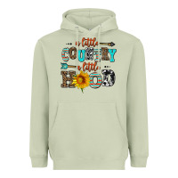 Matcha a little country a little hood Heavyweight Hoodie - AdoDesignShop