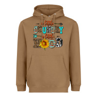Toasted Coconut a little country a little hood Heavyweight Hoodie - AdoDesignShop