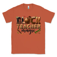 Copper black teacher magic melanin Classic Tee - texasbilliewilder