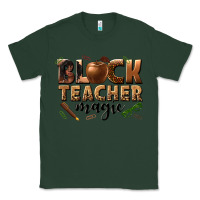 Sports Green black teacher magic melanin Classic Tee - texasbilliewilder