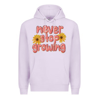 Lilac never stop growing Premium Hoodie - MaliasSmallBusiness