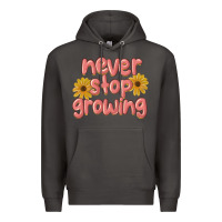 Smoke never stop growing Premium Hoodie - MaliasSmallBusiness