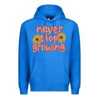 True Royal never stop growing Premium Hoodie - MaliasSmallBusiness