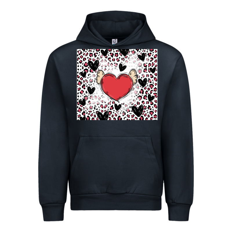 Valentine's Day Hearts Urban Hoodie by MaliasSmallBusiness | Teevron