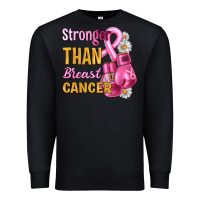 Black Stronger than breast cancer Premium Sweatshirt - Artiststas