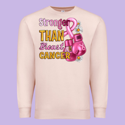 Stronger Than Breast Cancer Premium Sweatshirt Designed By Artiststas