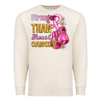 Sandshell Stronger than breast cancer Premium Sweatshirt - Artiststas