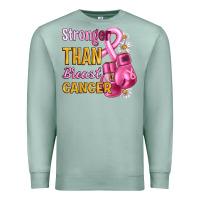 Seafoam Stronger than breast cancer Premium Sweatshirt - Artiststas