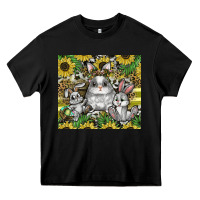 Black easter Heavy Core Tee - CowhideDigitalArt