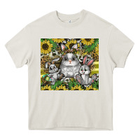 Cream easter Heavy Core Tee - CowhideDigitalArt