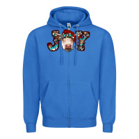 True Royal christmas joy cow Zipper Hoodie - RanaPortraitStore
