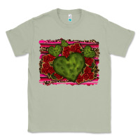 Matcha Valentine Cactus Heart with Roses Classic Tee - RanaPortraitStore