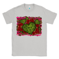 Moon Dust Valentine Cactus Heart with Roses Classic Tee - RanaPortraitStore