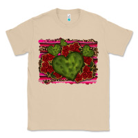 Mushroom Valentine Cactus Heart with Roses Classic Tee - RanaPortraitStore