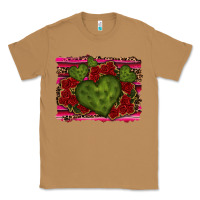 Toasted Coconut Valentine Cactus Heart with Roses Classic Tee - RanaPortraitStore
