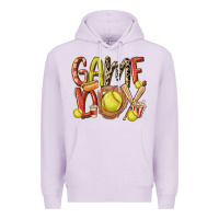Lilac game day softball Premium Hoodie - MaliasSmallBusiness
