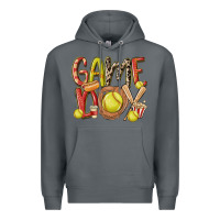 Rock game day softball Premium Hoodie - MaliasSmallBusiness