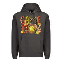 Smoke game day softball Premium Hoodie - MaliasSmallBusiness