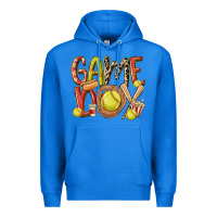 True Royal game day softball Premium Hoodie - MaliasSmallBusiness
