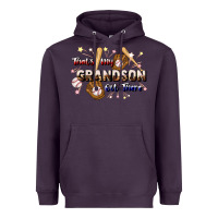 Plum that's my grandson out there baseball Heavyweight Hoodie - JahusDesignShop