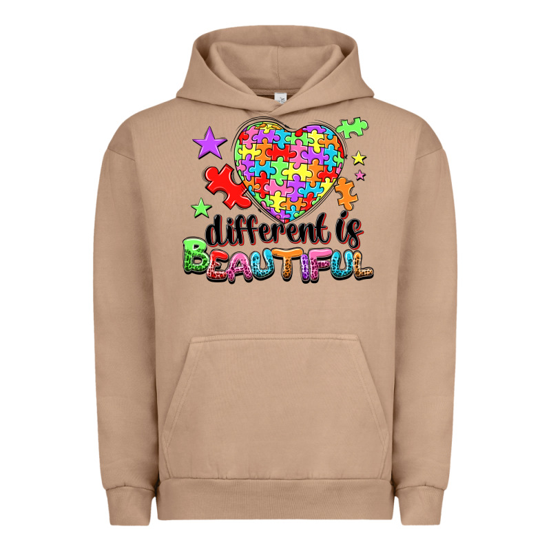 Different Is Beautiful Urban Hoodie by NancyCooperArtShop | Teevron
