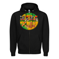 Black Mama Cita Zipper Hoodie - texasbilliewilder