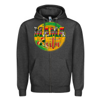 Charcoal Heather Mama Cita Zipper Hoodie - texasbilliewilder