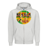 Dove Grey Mama Cita Zipper Hoodie - texasbilliewilder