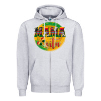 Heather Grey Mama Cita Zipper Hoodie - texasbilliewilder