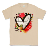 Mushroom fruits and volleyball heart Classic Tee - Zillion Design Studio