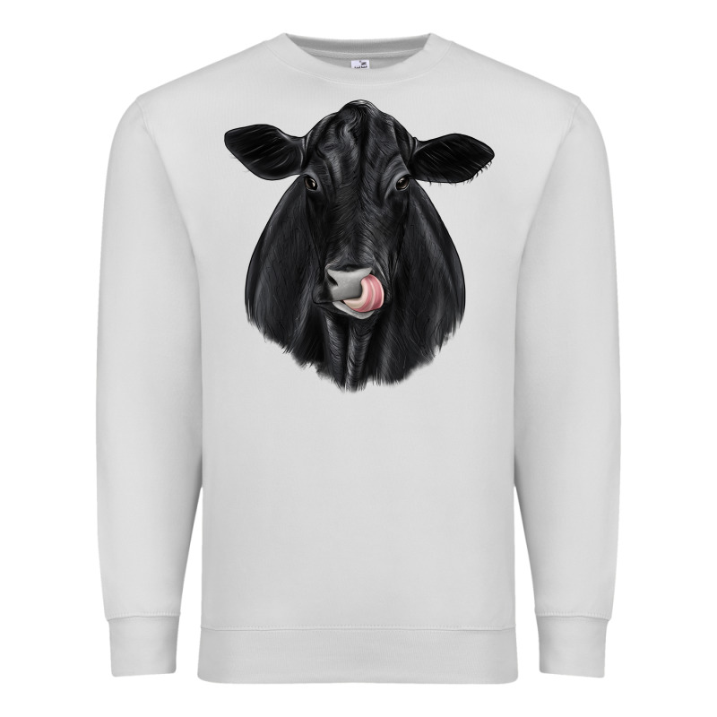 Black Angus Premium Sweatshirt by JahusDesignShop | Teevron