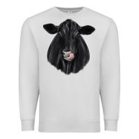 Dove Grey black angus Premium Sweatshirt - JahusDesignShop