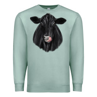 Seafoam black angus Premium Sweatshirt - JahusDesignShop