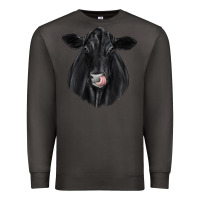 Smoke black angus Premium Sweatshirt - JahusDesignShop