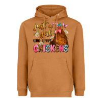 Meerkat just a girl who loves chickens Heavyweight Hoodie - JahusDesignShop