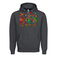 Smoke mexican skeletons Zipper Hoodie - Zillion Design Studio