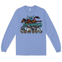 Colony Blue the world needs more cowboys Long Sleeve Tee - Zillion Design Studio