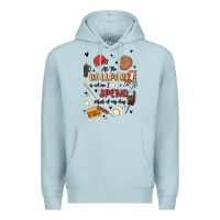 Blue Mist at the ballpark is where i spend most of my day Premium Hoodie - MaliasSmallBusiness