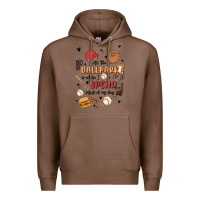 Chestnut at the ballpark is where i spend most of my day Premium Hoodie - MaliasSmallBusiness