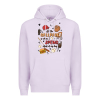 Lilac at the ballpark is where i spend most of my day Premium Hoodie - MaliasSmallBusiness