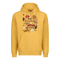 Mustard at the ballpark is where i spend most of my day Premium Hoodie - MaliasSmallBusiness