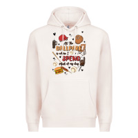 Pale Pink at the ballpark is where i spend most of my day Premium Hoodie - MaliasSmallBusiness