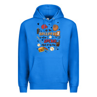 True Royal at the ballpark is where i spend most of my day Premium Hoodie - MaliasSmallBusiness