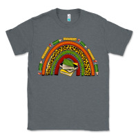 Charcoal Heather black history teacher rainbow Classic Tee - texasbilliewilder