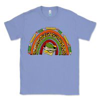 Colony Blue black history teacher rainbow Classic Tee - texasbilliewilder