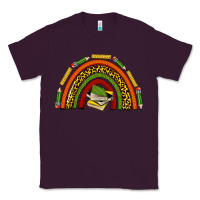 Plum black history teacher rainbow Classic Tee - texasbilliewilder