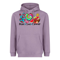 Lavender peace love  summer Heavyweight Hoodie - AdoDesignShop